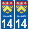 27 Léry wappen aufkleber typenschild aufkleber stadt