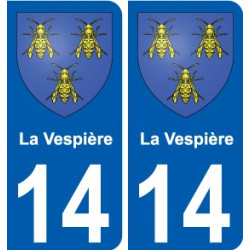 27 Léry coat of arms sticker plate stickers city