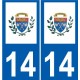 27 Léry logo aufkleber typenschild aufkleber stadt