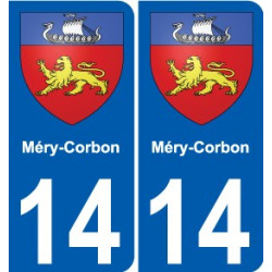 27 Léry coat of arms sticker plate stickers city