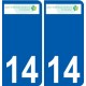 27 Léry logo adesivo piastra adesivi città