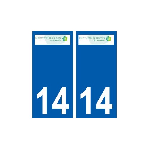 14 Léry logo autocollant plaque stickers ville