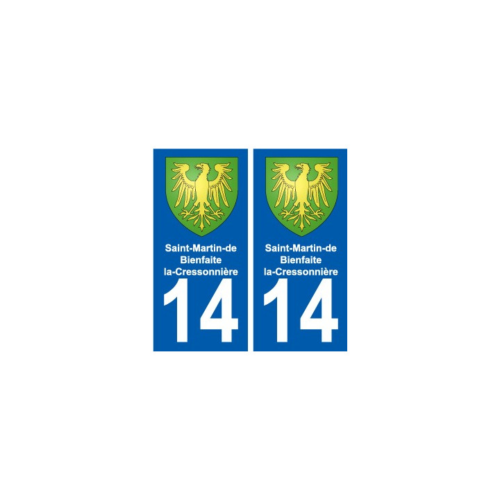 27 Léry coat of arms sticker plate stickers city