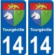 27 Léry wappen aufkleber typenschild aufkleber stadt