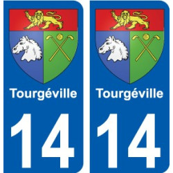 27 Léry coat of arms sticker plate stickers city