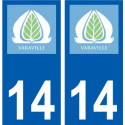 27 Léry logo sticker plate stickers city