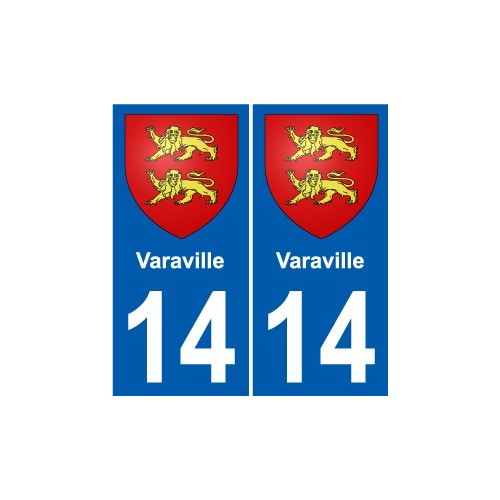 14 Léry blason autocollant plaque stickers ville