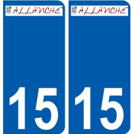 15 Léry logo autocollant plaque stickers ville
