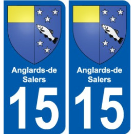 27 de Léry escudo de armas de la etiqueta engomada de la placa de pegatinas de la ciudad