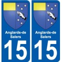 27 de Léry escudo de armas de la etiqueta engomada de la placa de pegatinas de la ciudad