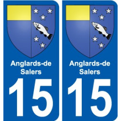 27 Léry coat of arms sticker plate stickers city