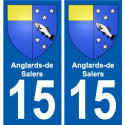 27 Léry coat of arms sticker plate stickers city