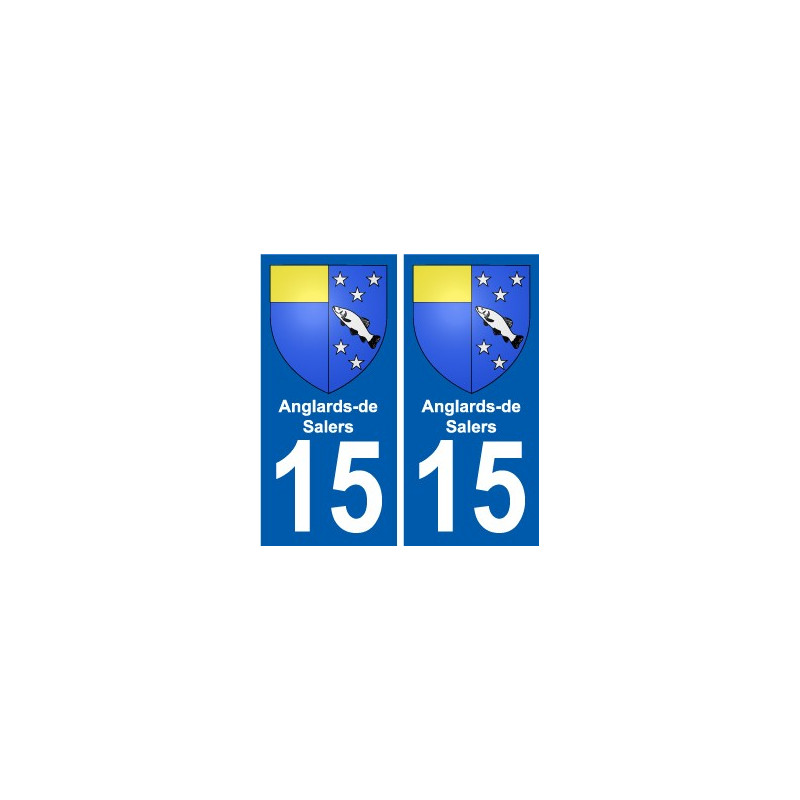 27 Léry coat of arms sticker plate stickers city