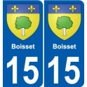 15 Léry blason autocollant plaque stickers ville