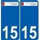 15 Léry logo autocollant plaque stickers ville