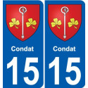 27 Léry stemma adesivo piastra adesivi città