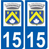 27 de Léry logotipo de la etiqueta engomada de la placa de pegatinas de la ciudad