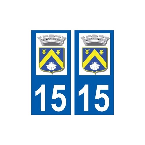 15 Léry logo autocollant plaque stickers ville
