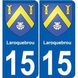 27 Léry coat of arms sticker plate stickers city