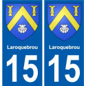 27 Léry stemma adesivo piastra adesivi città