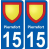 27 Léry stemma adesivo piastra adesivi città