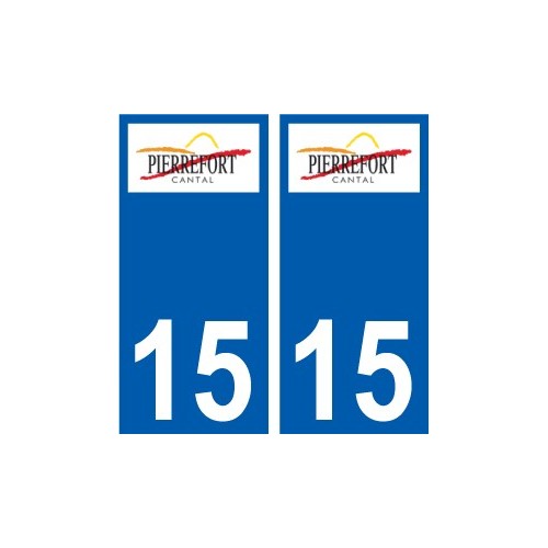 15 Léry logo autocollant plaque stickers ville