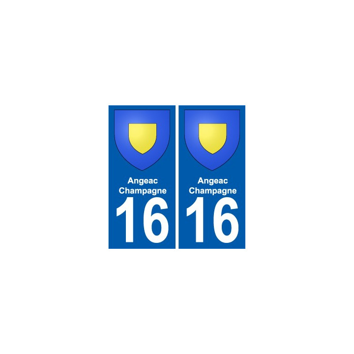 16 Léry blason autocollant plaque stickers ville