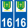 27 Léry logo sticker plate stickers city