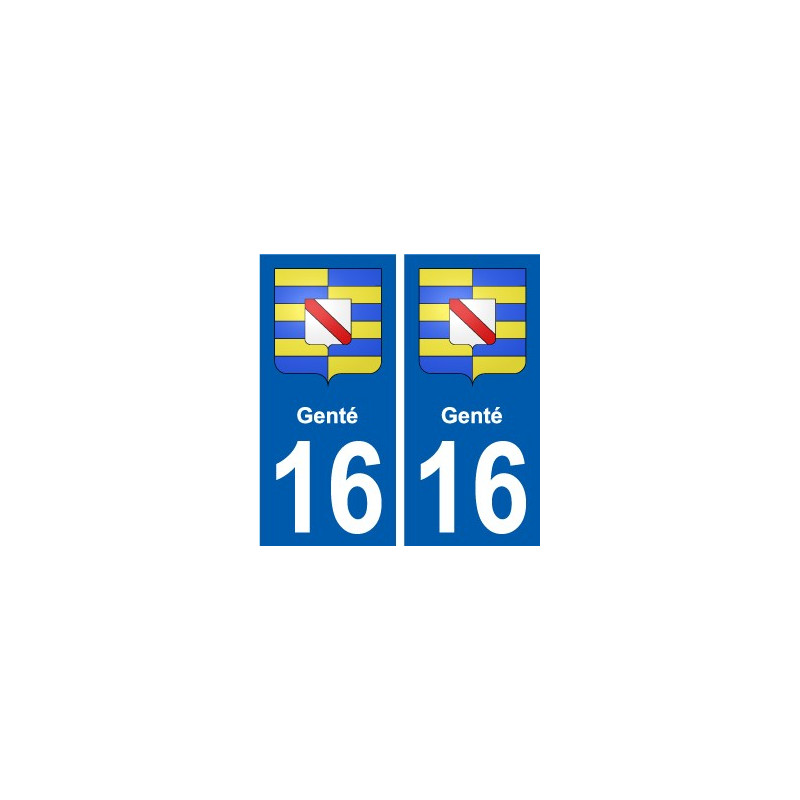 27 Léry coat of arms sticker plate stickers city