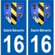 27 Léry wappen aufkleber typenschild aufkleber stadt