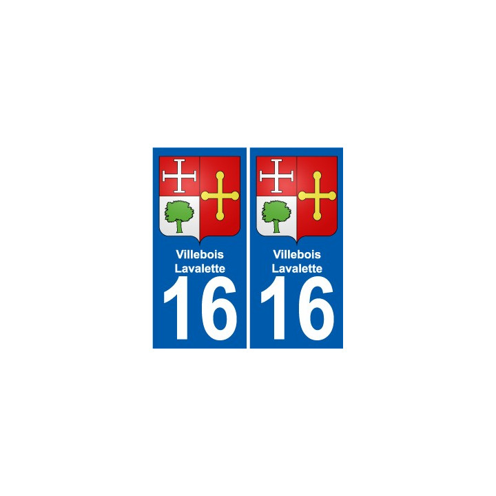 16 Léry blason autocollant plaque stickers ville