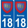 27 Léry coat of arms sticker plate stickers city