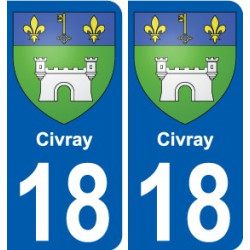 27 Léry coat of arms sticker plate stickers city