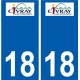 27 Léry logo adesivo piastra adesivi città