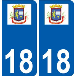 27 Léry logo sticker plate stickers city