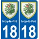 27 Léry coat of arms sticker plate stickers city