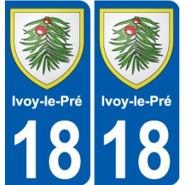 18 Léry blason autocollant plaque stickers ville
