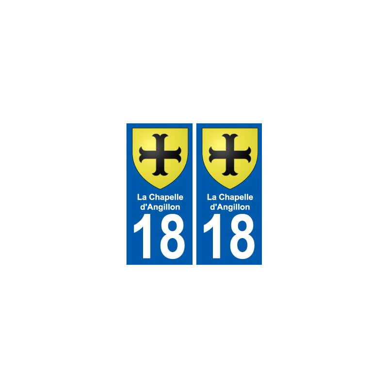 18 Léry blason autocollant plaque stickers ville