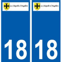 27 Léry logo adesivo piastra adesivi città
