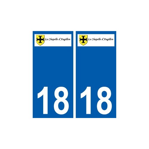 18 Léry logo autocollant plaque stickers ville