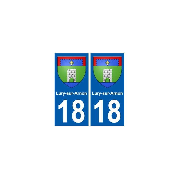 27 de Léry escudo de armas de la etiqueta engomada de la placa de pegatinas de la ciudad