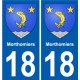 27 Léry stemma adesivo piastra adesivi città