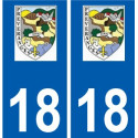 27 Léry logo adesivo piastra adesivi città