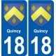 27 Léry coat of arms sticker plate stickers city