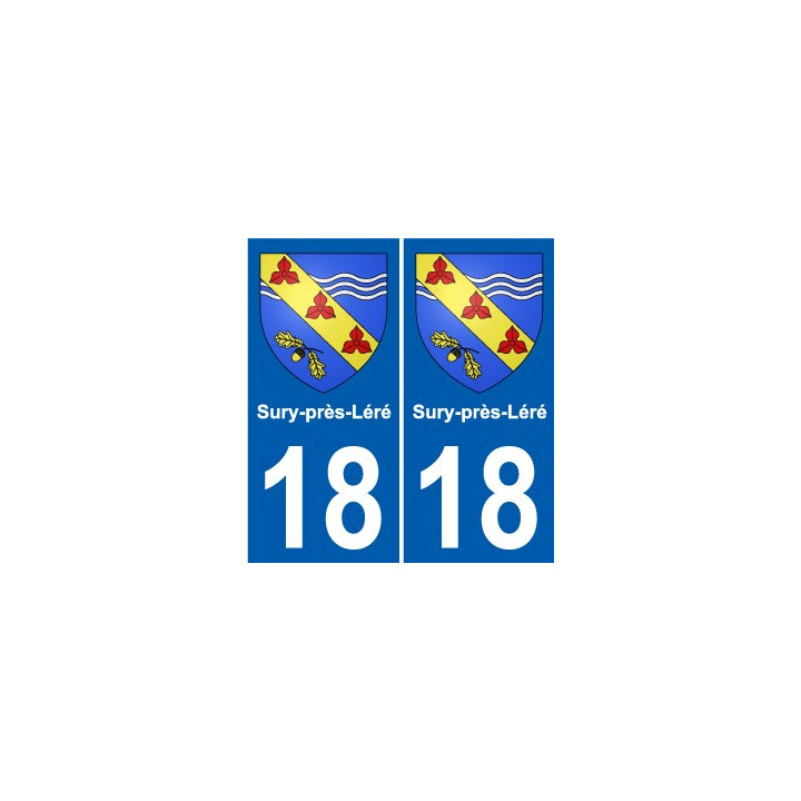 27 de Léry escudo de armas de la etiqueta engomada de la placa de pegatinas de la ciudad