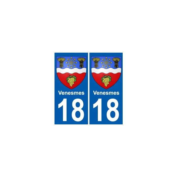 27 Léry coat of arms sticker plate stickers city