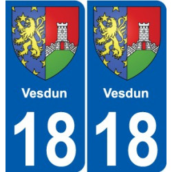 27 Léry coat of arms sticker plate stickers city