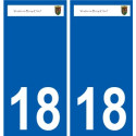 27 Léry logo adesivo piastra adesivi città