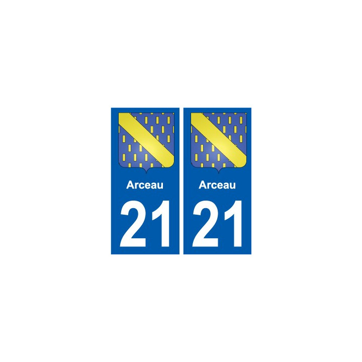 21 Léry blason autocollant plaque stickers ville