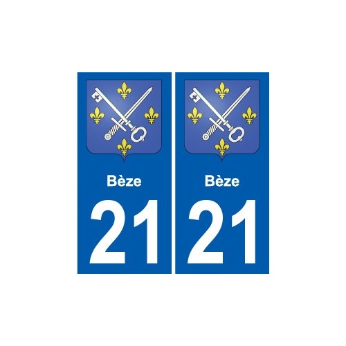 27 Léry coat of arms sticker plate stickers city